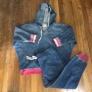 Current/Elliott Crop Sweatsuit Size 3